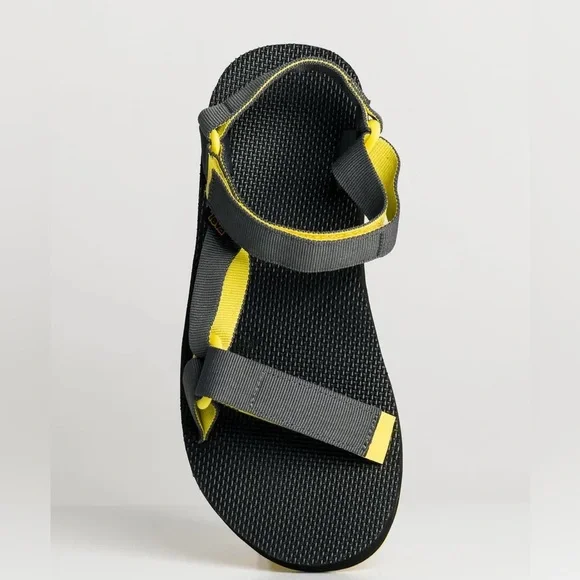 Teva Men\'s Gray and Yellow Sandals TEVA MEN main image 3